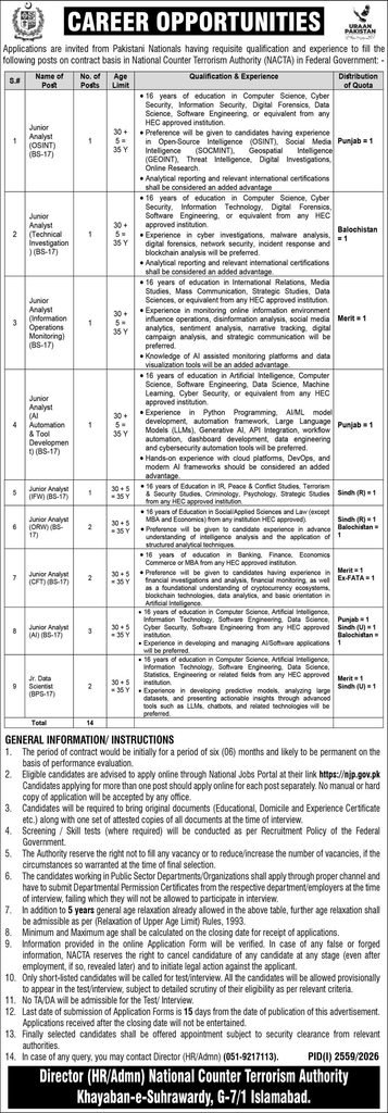 NACTA Jobs