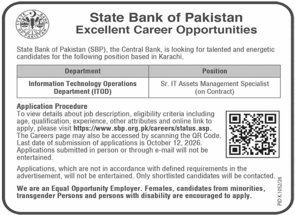 SBP Jobs 2026