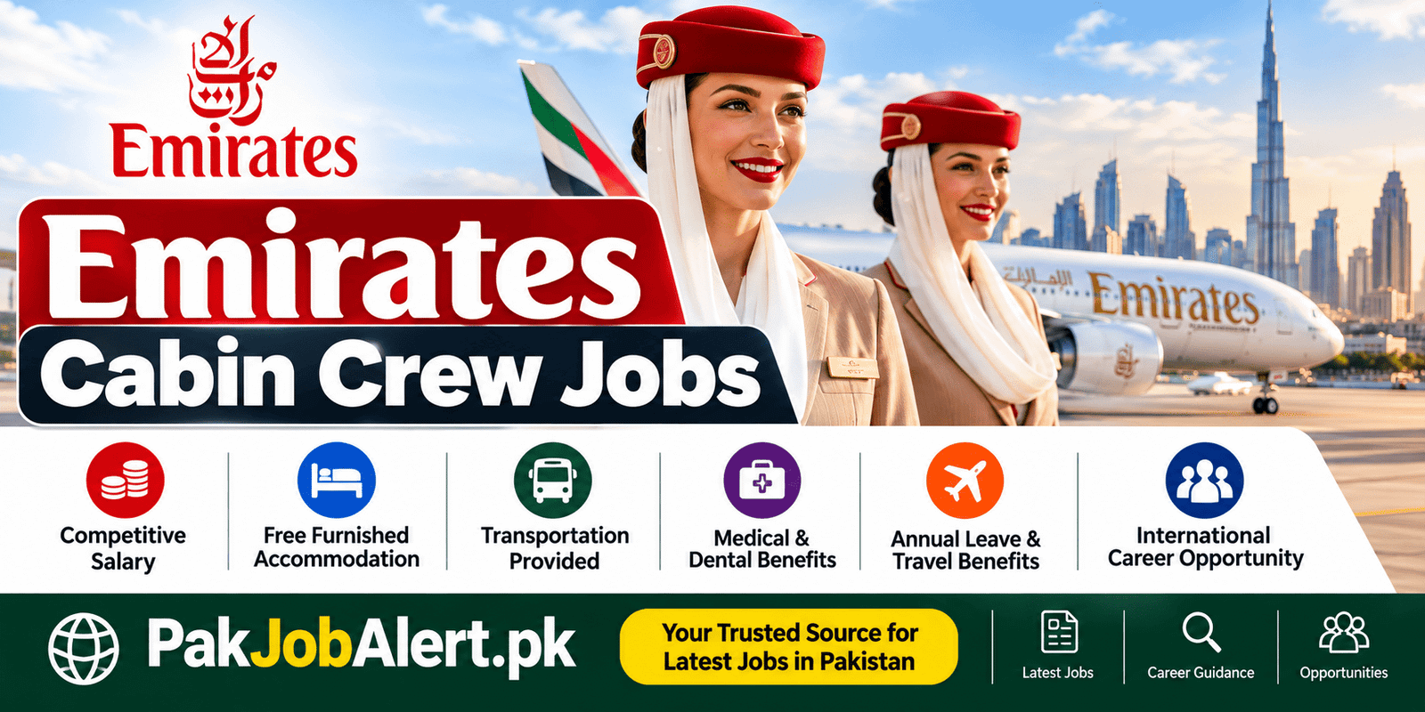 Emirates Cabin Crew Jobs